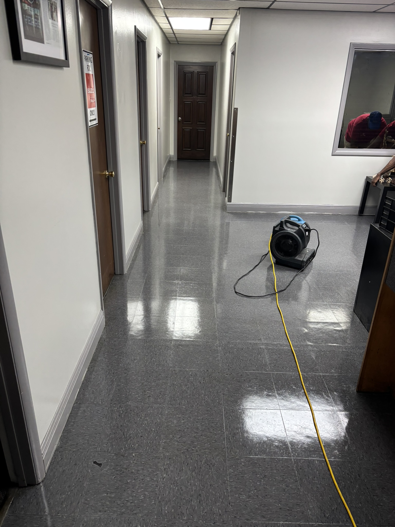 Commercial cleaning work completed by All Over Janitorial Services